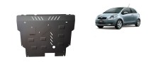 Plieninė variklio apsauga Toyota Yaris - dyzelinas (2005-2011)