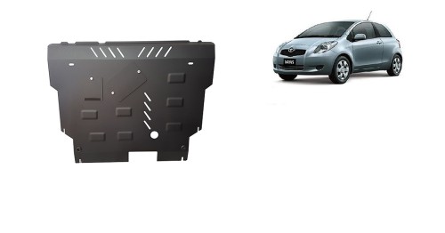 Plieninė variklio apsauga Toyota Yaris - dyzelinas (2005-2011)