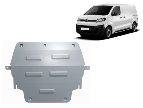 Aliumininė variklio apsauga Citroen Dispach (2016-2026)