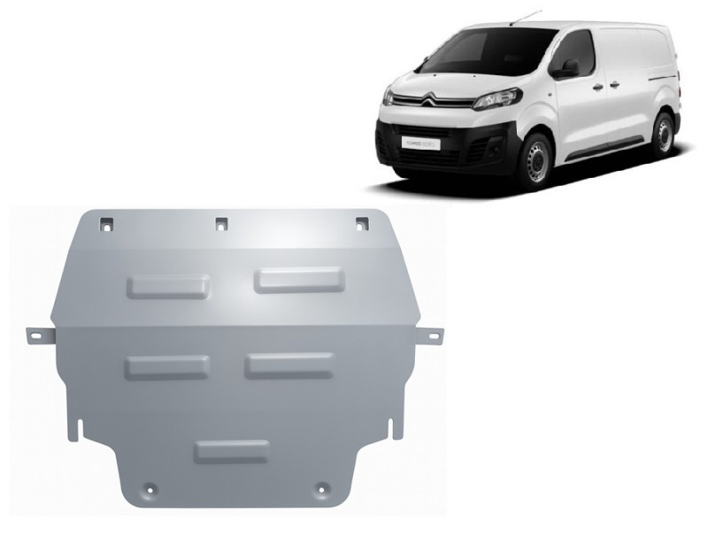Aliumininė variklio apsauga Citroen Dispach (2016-2026)