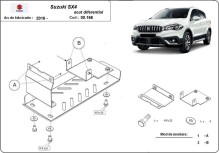 Aliumininė diferencialo apsauga Suzuki SX4 (2013-2023)