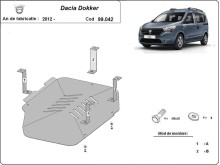 Plieninė kuro bako apsauga Dacia Dokker (2012-2021)