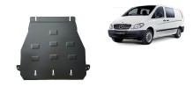 Plieninė pavarų dėžės apsauga Mercedes Vito W639 - 2.2 D 4x2 (2003-2014)