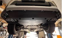 Plieninė variklio apsauga Subaru Forester - hybryda (2018-2026)