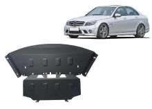 Plieninė variklio apsauga Mercedes C-Class W204 (2006-2014)