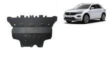 Plieninė variklio apsauga Volkswagen T-Roc - automatinė pavarų dėžė (2017-2026)