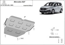 Aliumininė variklio apsauga Mercedes EQT (2023-2026)