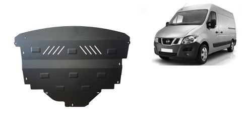 Plieninė variklio apsauga Nissan NV400 (2010-2021) Plieninė variklio apsauga Nissan NV400 (2010-2021)