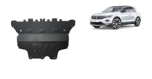 Plieninė variklio apsauga Volkswagen T-Roc - mechaninė pavarų dėžė (2017-2026)