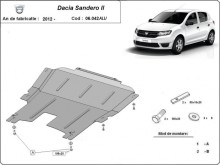 Aliumininė variklio apsauga DACIA SANDERO 2 (2012-2020)