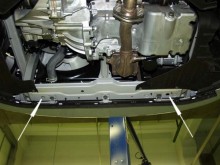 Plieninė variklio apsauga Suzuki Swift 2 (2005-2010)