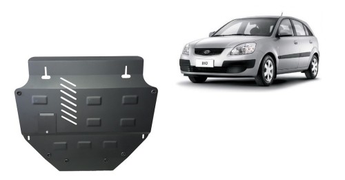 Plieninė variklio apsauga Kia Rio 2 (2005-2011) Plieninė variklio apsauga Kia Rio 2 (2005-2011)