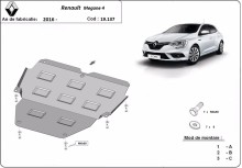 Plieninė variklio apsauga Renault Megane 4 (2016-2026)