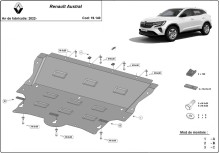 Plieninė variklio apsauga Renault Austral (2022-2026)
