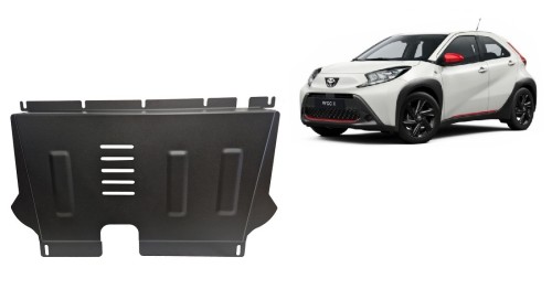 Plieninė variklio apsauga Toyota Aygo X (2022-2026)
