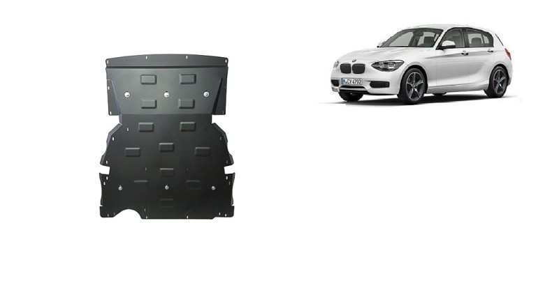 Plieninė variklio apsauga BMW 1 serija F20/F21 (2011-2018)