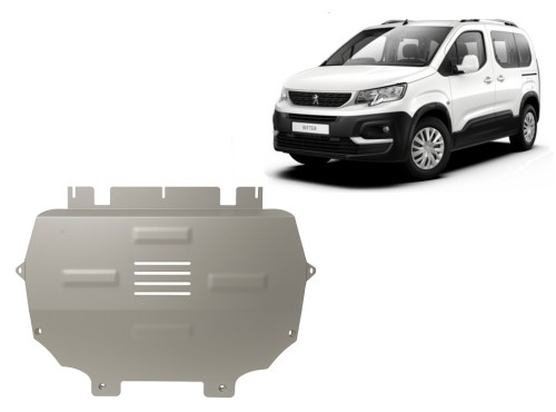 Aliumininė variklio apsauga Peugeot Rifter (2019-2026)