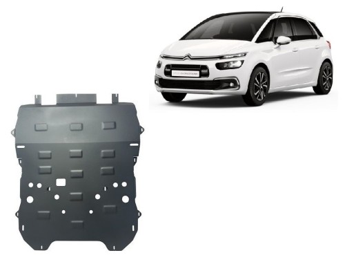Plieninė variklio apsauga Citroen Grand C4 SpaceTourer (2018-2020)