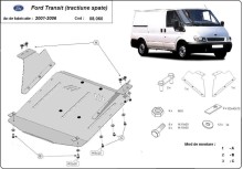 Plieninė variklio apsauga Ford Transit - RWD (2001-2006)