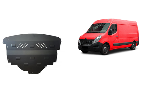 Plieninė variklio apsauga Renault Master 3 (2010-2024)