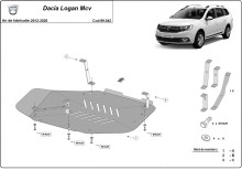 Plieninė kuro bako apsauga Dacia Logan II MCV (2012-2020)