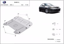 Plieninė variklio apsauga Saab 9-3 (2002-2012)
