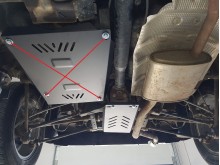 Plieninė diferencialo apsauga Dacia Duster (2010-2013)