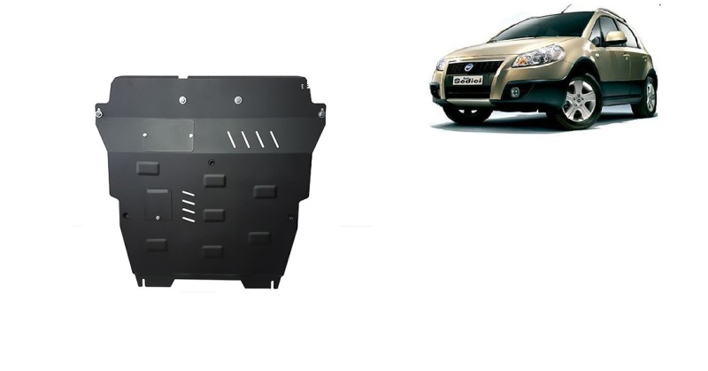 Plieninė variklio apsauga Fiat Sedici (2005-2014)
