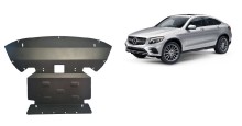 Plieninė variklio apsauga Mercedes GLC Coupe X253 (2015-2022)