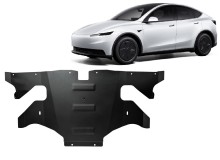Plieninė galinio variklio apsauga Tesla Model Y AWD (2024-2026)
