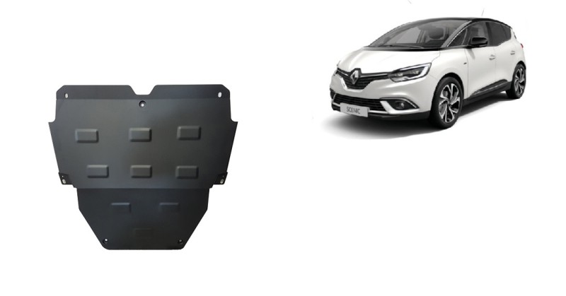 Plieninė variklio apsauga Renault Scenic 4 (2016-2022)