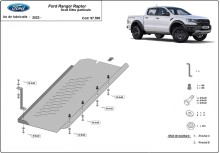 Plieninė DPF filtro apsauga Ford Ranger Raptor (2020-2023)