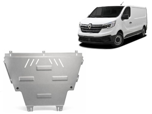 Aliumininė variklio apsauga Renault Trafic (2022-2026)