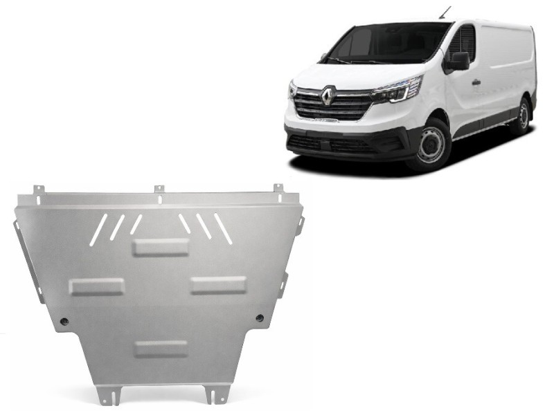 Aliumininė variklio apsauga Renault Trafic (2022-2026)