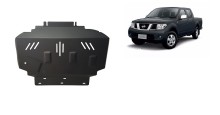 Plieninė variklio apsauga Nissan Navara (2005-2015)