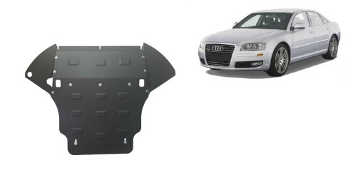 Plieninė variklio apsauga Audi A8 (2002-2010)