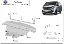 Plieninė variklio apsauga Fiat Talento (2016-2021)