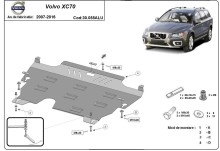 Aliumininė variklio apsauga Volvo XC70 (2007-2016)