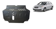 Plieninė variklio apsauga Hyundai Accent (2005-2010)