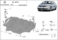 Aliumininė variklio apsauga VW Jetta (2011-2026)