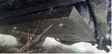 Plieninė kuro bako apsauga Hyundai Terracan (2001-2007)