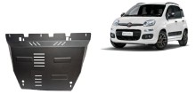 Plieninė variklio apsauga Fiat Panda 4x2 (2011-2026)