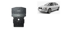 Plieninė variklio apsauga BMW 3 serija E46 - benzinas (1998-2005)