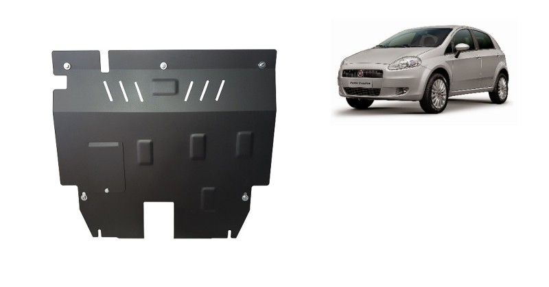 Plieninė variklio apsauga Fiat Punto (2006-2018)