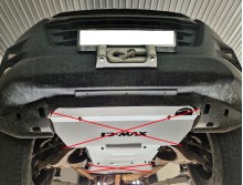 Plieninė variklio apsauga Isuzu D-Max (2019-2026)