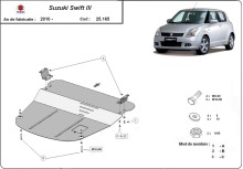 Plieninė variklio apsauga Suzuki Swift 3 (2010-2016)