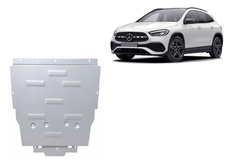 Stalowa Osłona pod silnik aluminium Mercedes GLA (2018-2026)