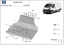 Plieninė kuro bako apsauga Peugeot Boxer (2016-2026)