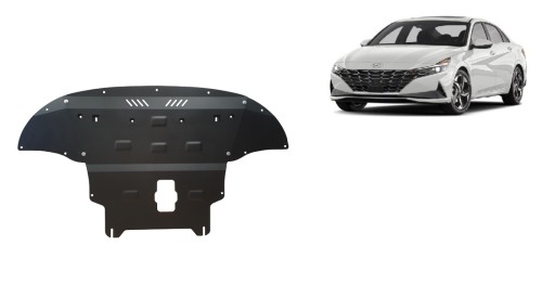Plieninė variklio apsauga Hyundai Elantra (2021-2026)