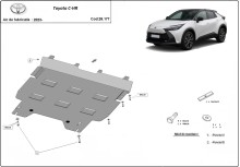 Plieninė variklio apsauga Toyota C-HR (2023-2026)